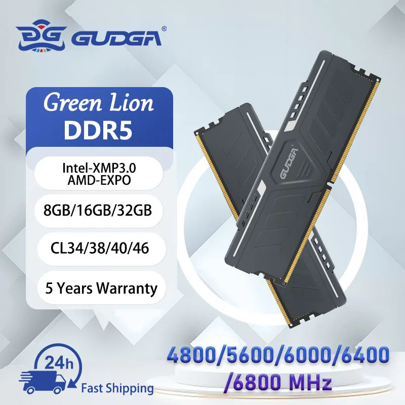 GUDGA DDR5 Gaming RAM