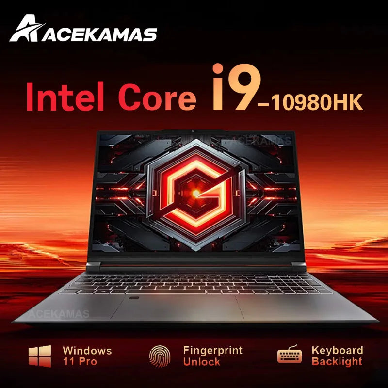 ACEKAMAS 15.6” com Intel Core i9