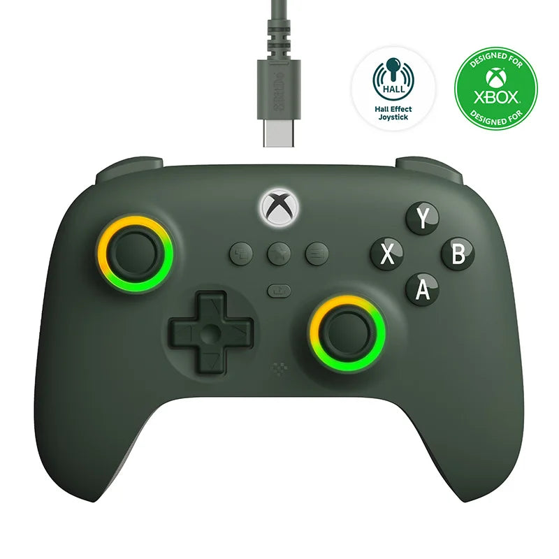 8BitDo Ultimate C Wired Gaming Controller – Controle Gamer Profissional para Xbox e PC
