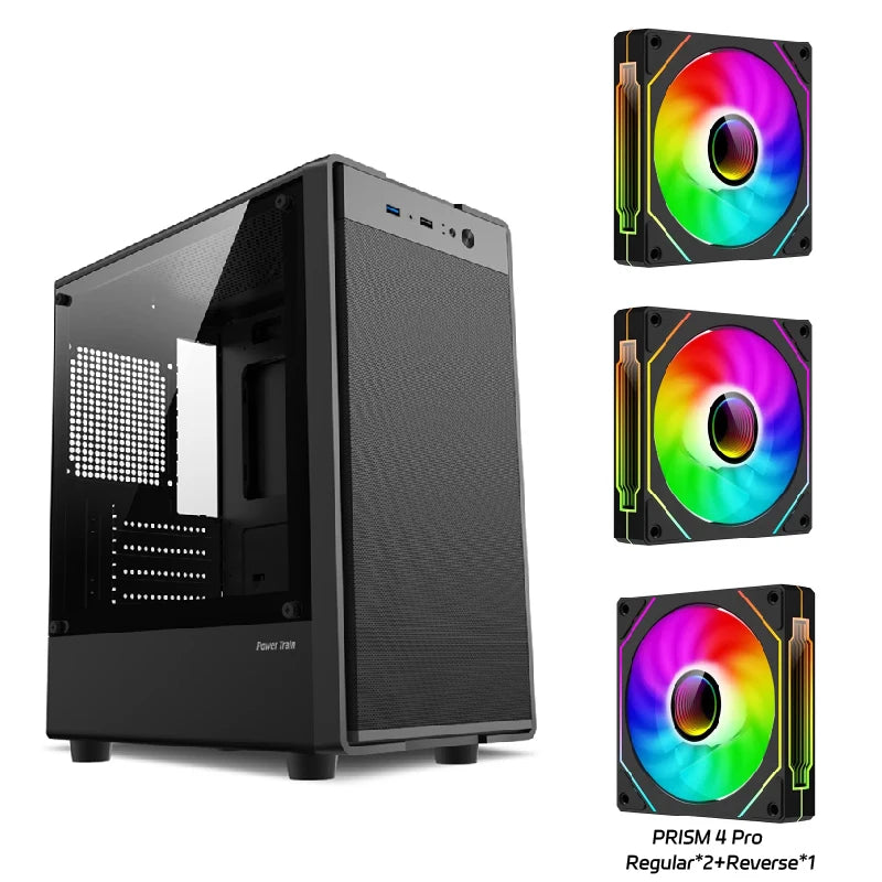 POWER TRAIN FLYING – Caixa Gaming Compacta de Alta Performance