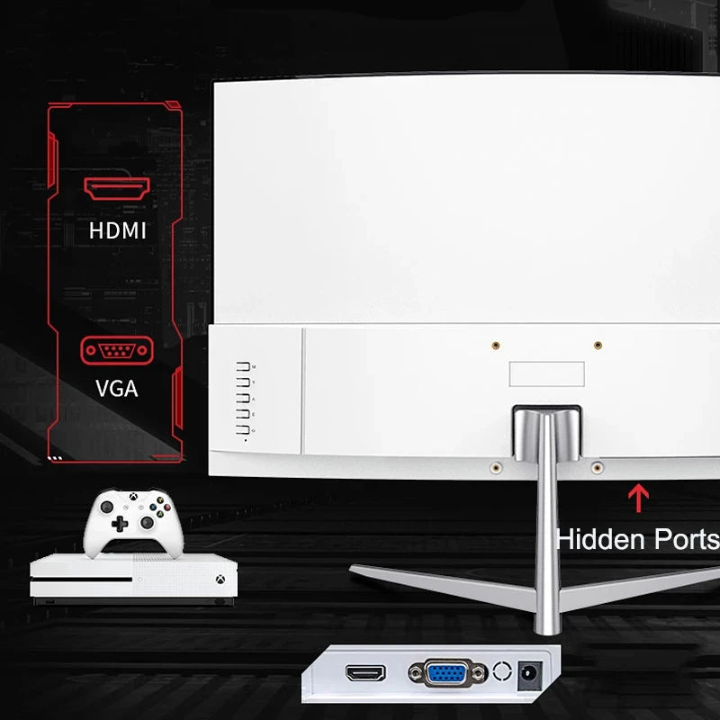 🎮 Monitor Curvo Gamer 24” FHD 75Hz