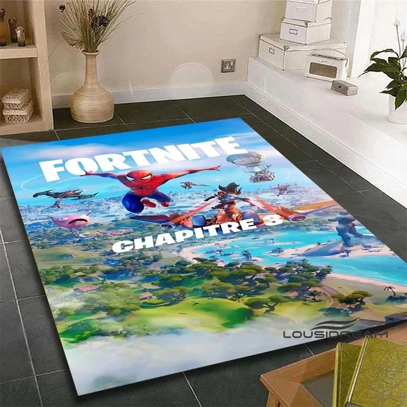 🏠✨ Tapete 3D Fortnite – Conforto, Estilo e Decoração Gamer em um Só Produto!