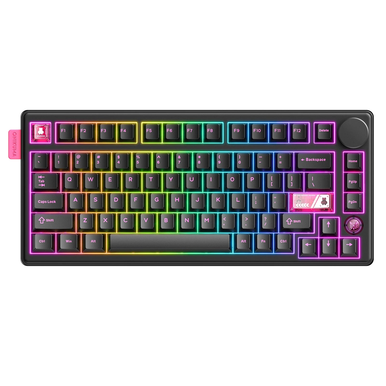Teclado Mecânico Gamer RGB ONIKUMA MT706 – 81 Teclas | Wireless + Bluetooth