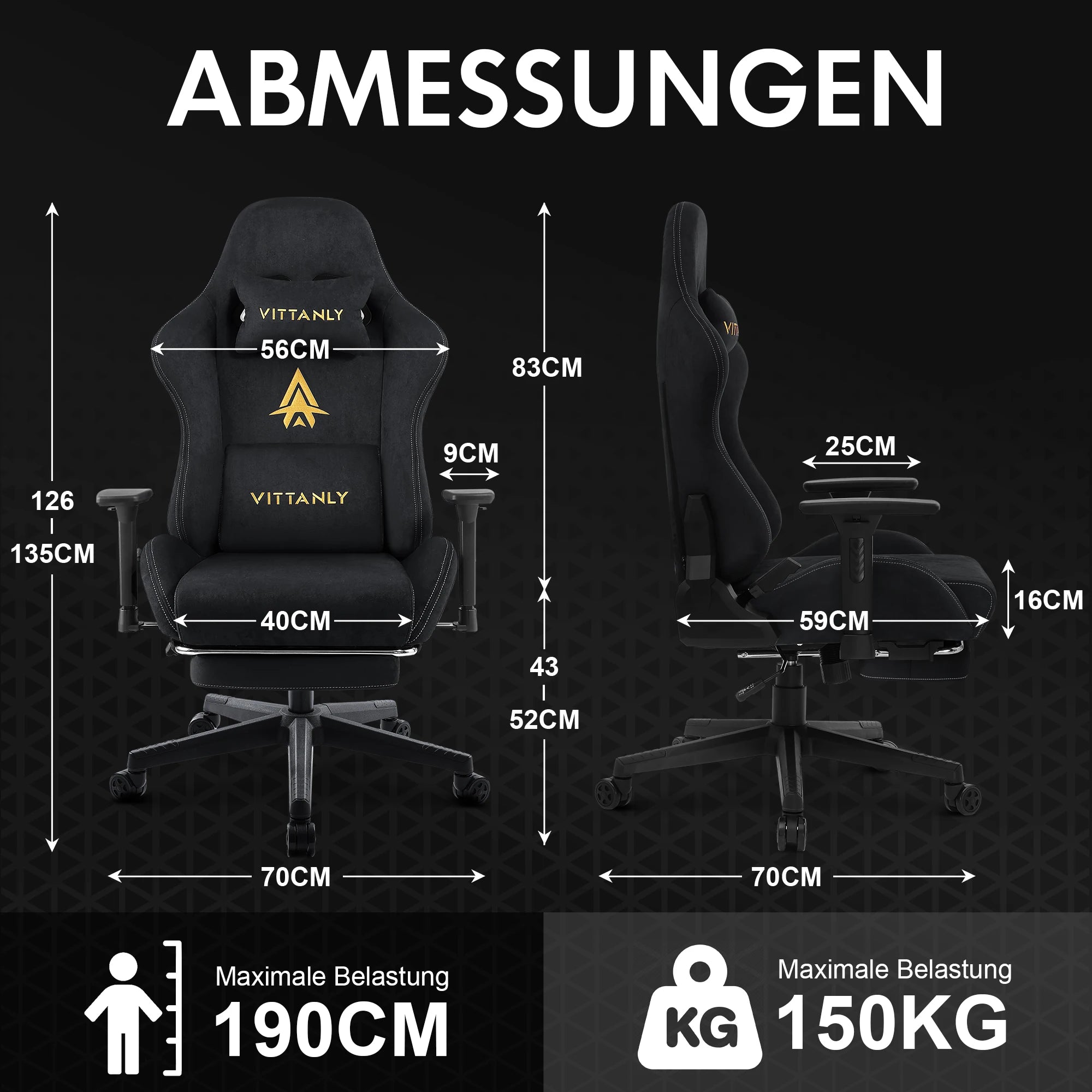 🕹️ Ergonomic Red Gaming Chair – Conforto, Estilo e Desempenho em Cada Partida