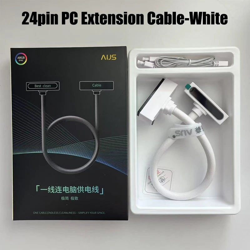 ATX 24PIN ARGB PSU EXTENSION – MAIS ESTILO, ORGANIZAÇÃO E RGB PARA O SEU PC GAMER!