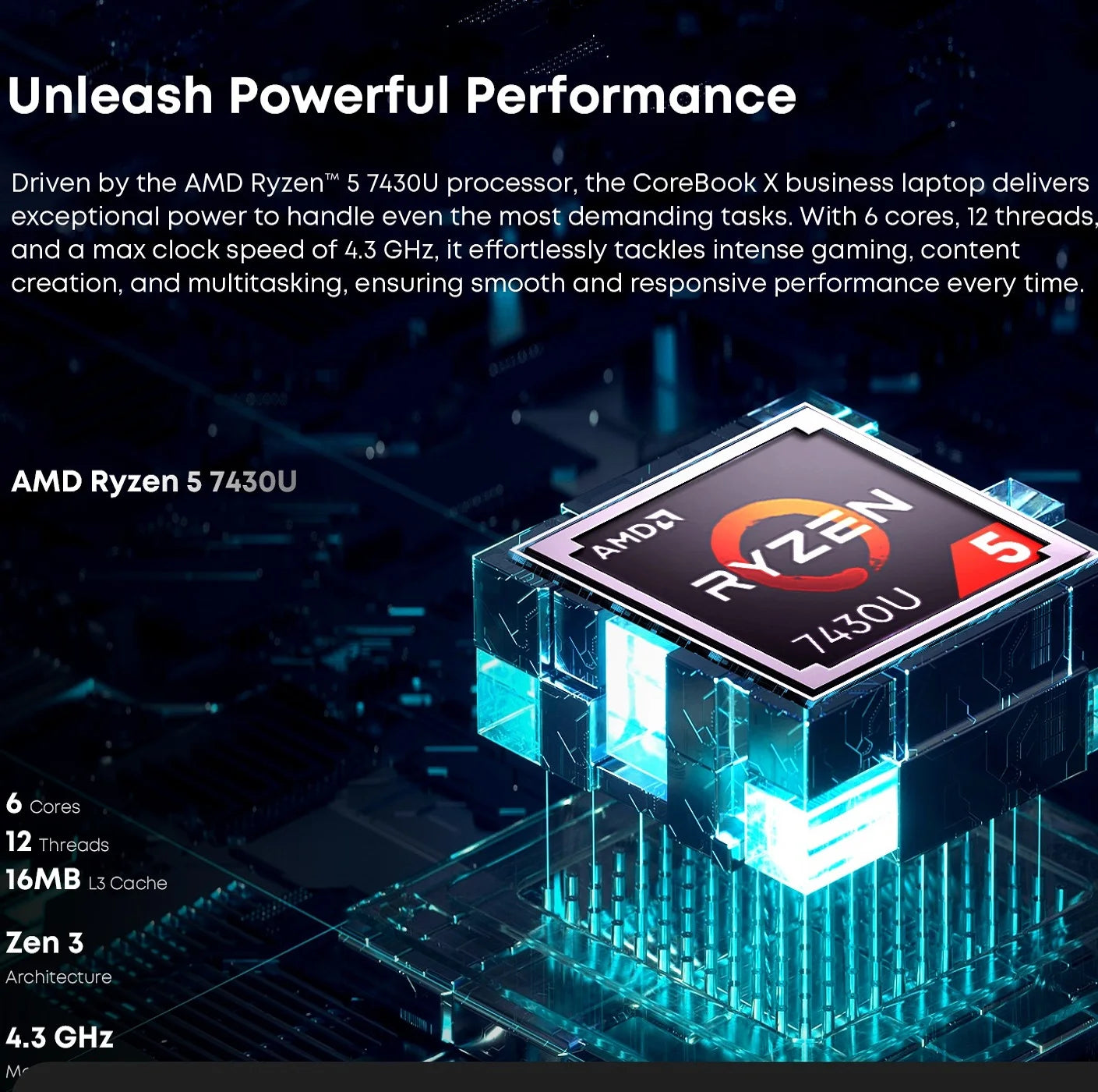 CHUWI CoreBook X – Potência Profissional em Formato Compacto