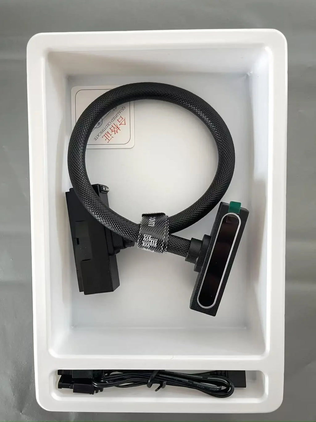 AIJS ATX 24PIN Extension Cable with ARGB – 90° Angled Male-Female Connectors 