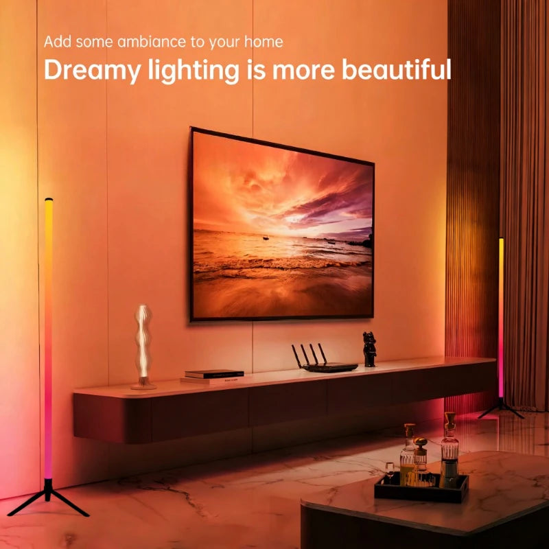 Barra LED RGB 120 cm — Iluminação Gamer de Ambiente