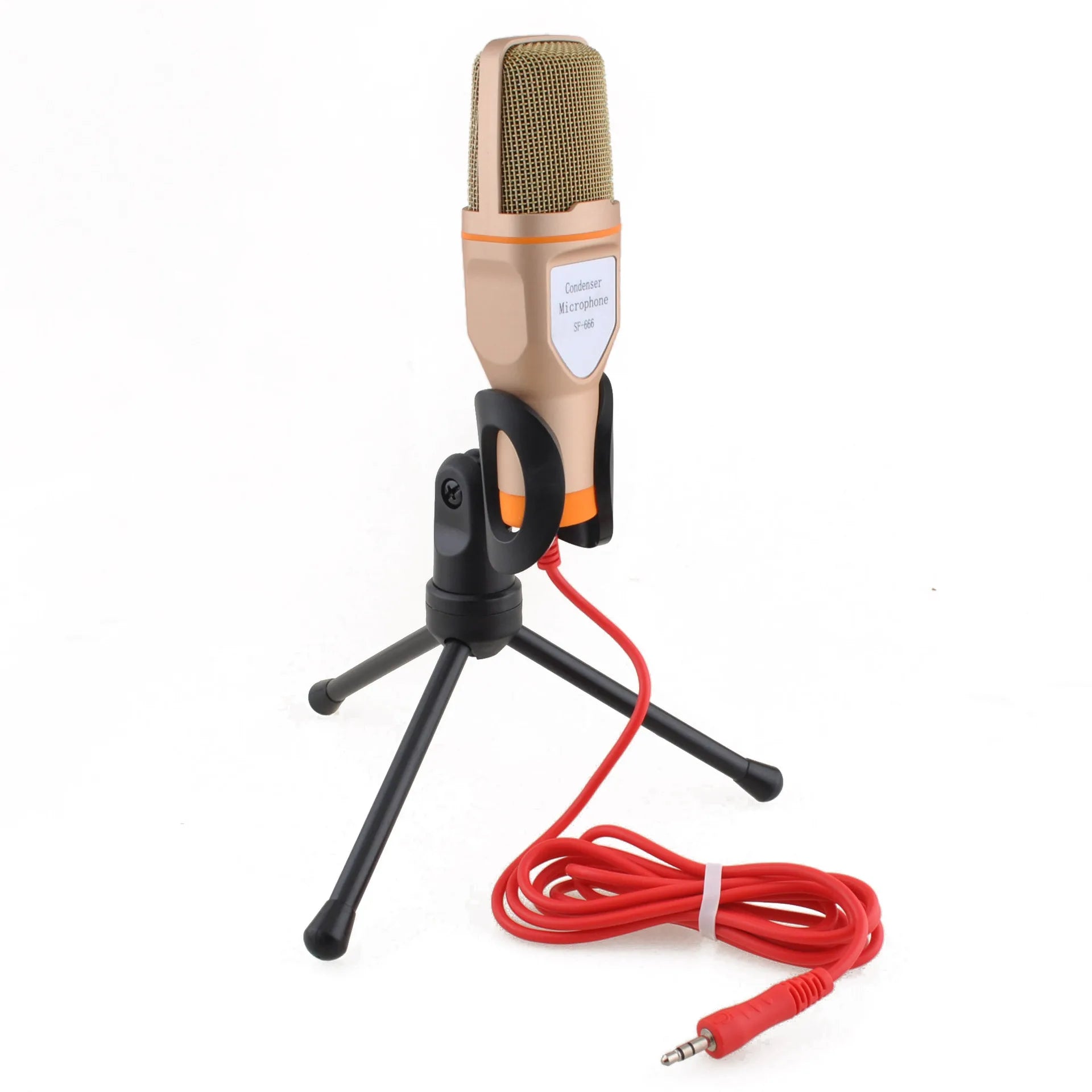 Microfone Condensador Estéreo 3.5mm