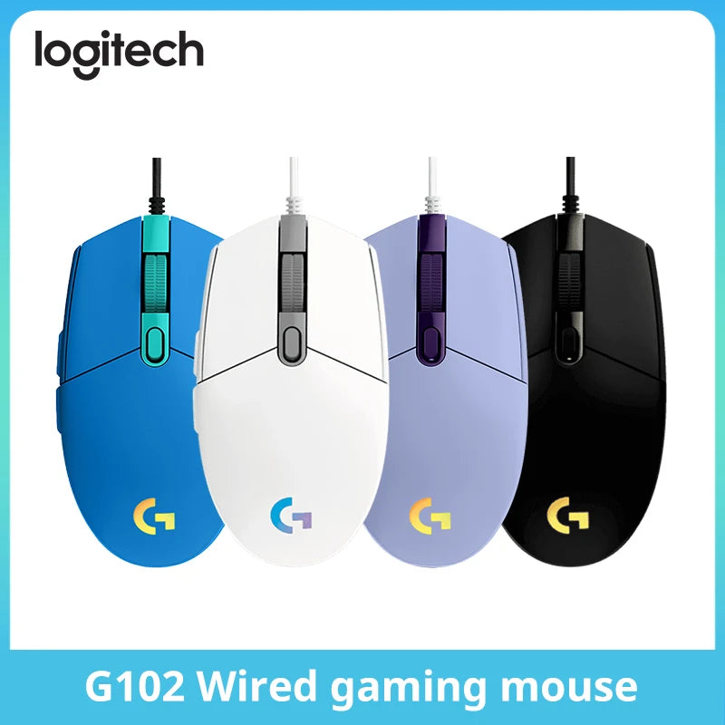 🖱️ Mouse Gamer Logitech G102 LIGHTSYNC RGB