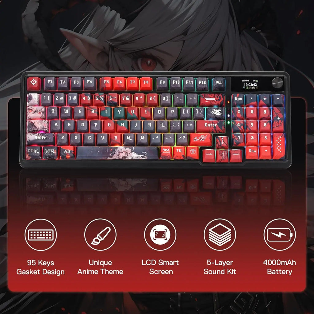 Redragon K719 PRO – O Teclado Gamer que Une Estilo, Tecnologia e Performance!