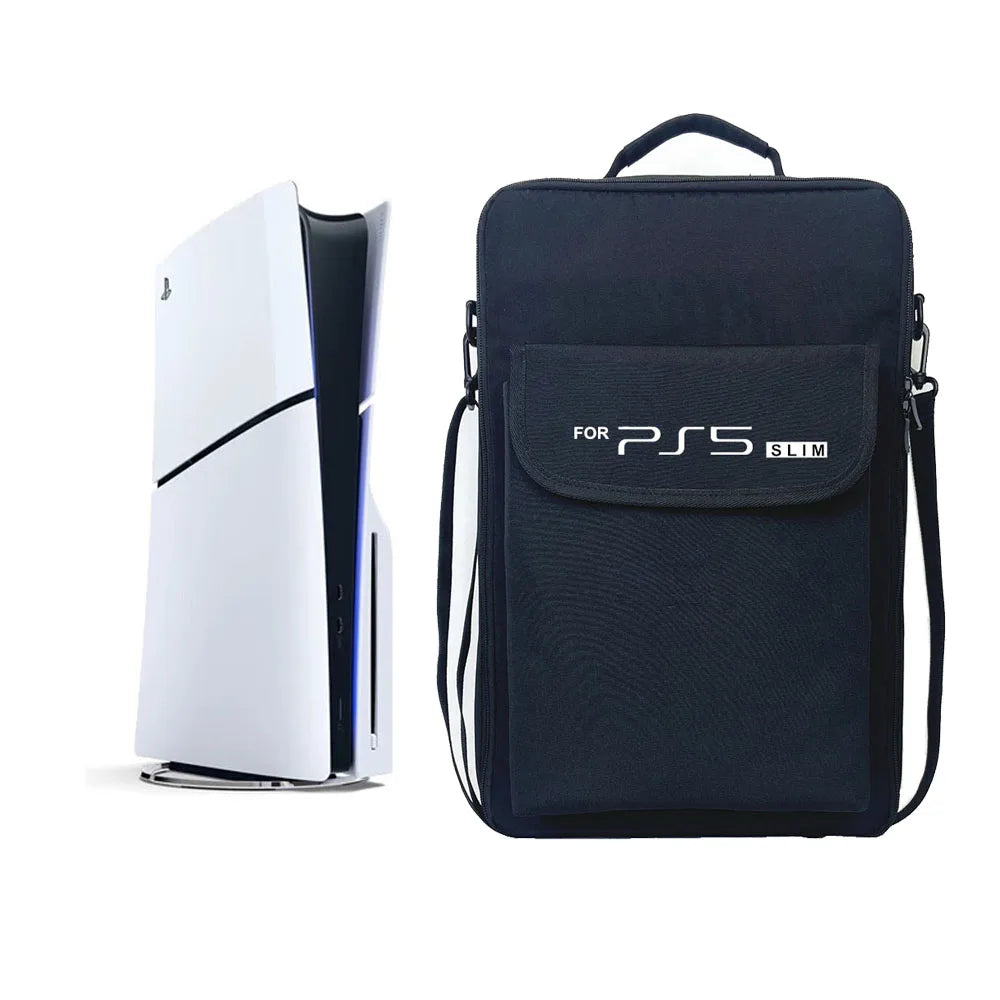 🎮 Bolsa de Transporte PS5 Slim BUBM | Case Protetora Portátil para Console e Acessórios