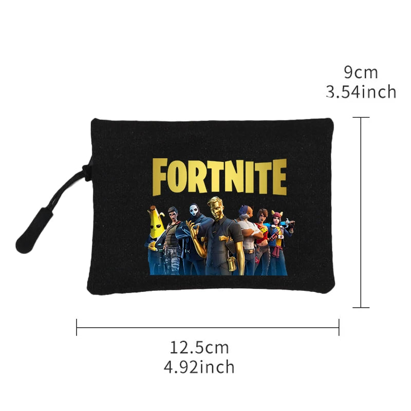 💰 Mini Carteira FORTNITE – Porta-Moedas, Porta-Cartões e Chaveiro 3 em 1! 🎮