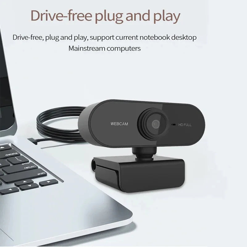 2026 Mini Web Camera PC Full HD With Microphone USB