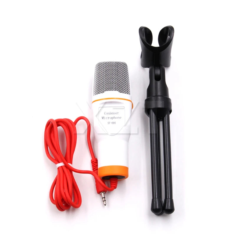 Microfone Condensador Estéreo 3.5mm