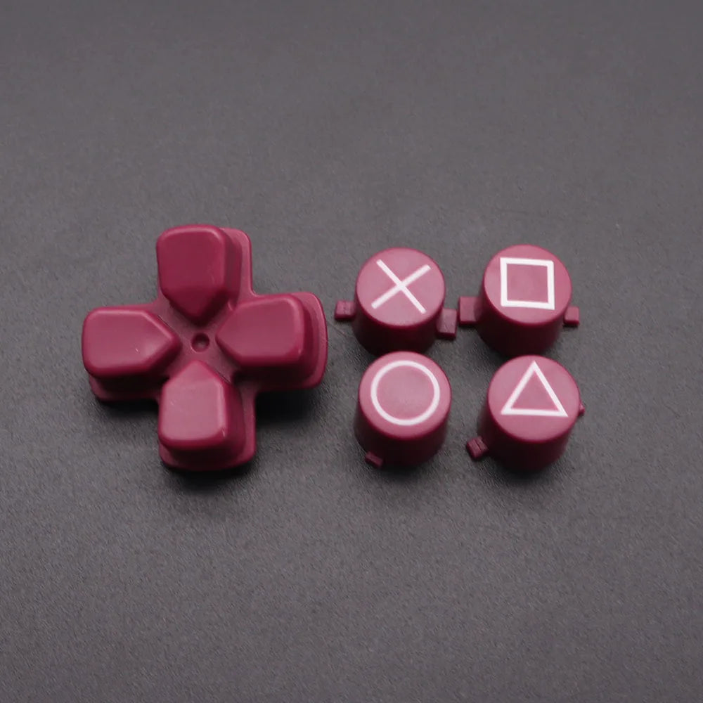 🎮 Kit de Botões ABXY + D-Pad para Comando PS4 – Substituição Completa 🔧
