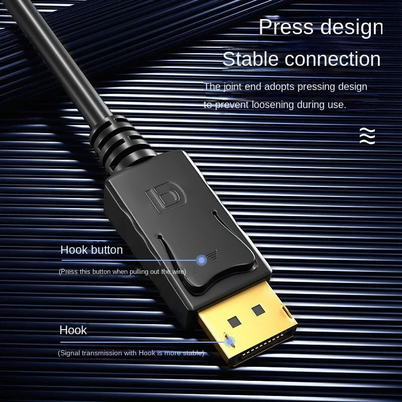 CABO DISPLAYPORT PARA HDMI 4K – IMAGEM ULTRA HD SEM TRAVAMENTOS!