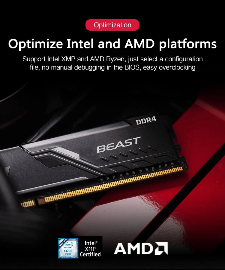 🔥 Kingston FURY Beast DDR4 – Memória de Alta Performance para Gamers e Profissionais! 🔥
