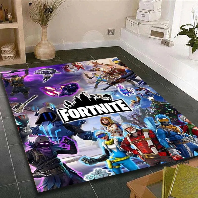 🏠✨ Tapete 3D Fortnite – Conforto, Estilo e Decoração Gamer em um Só Produto!
