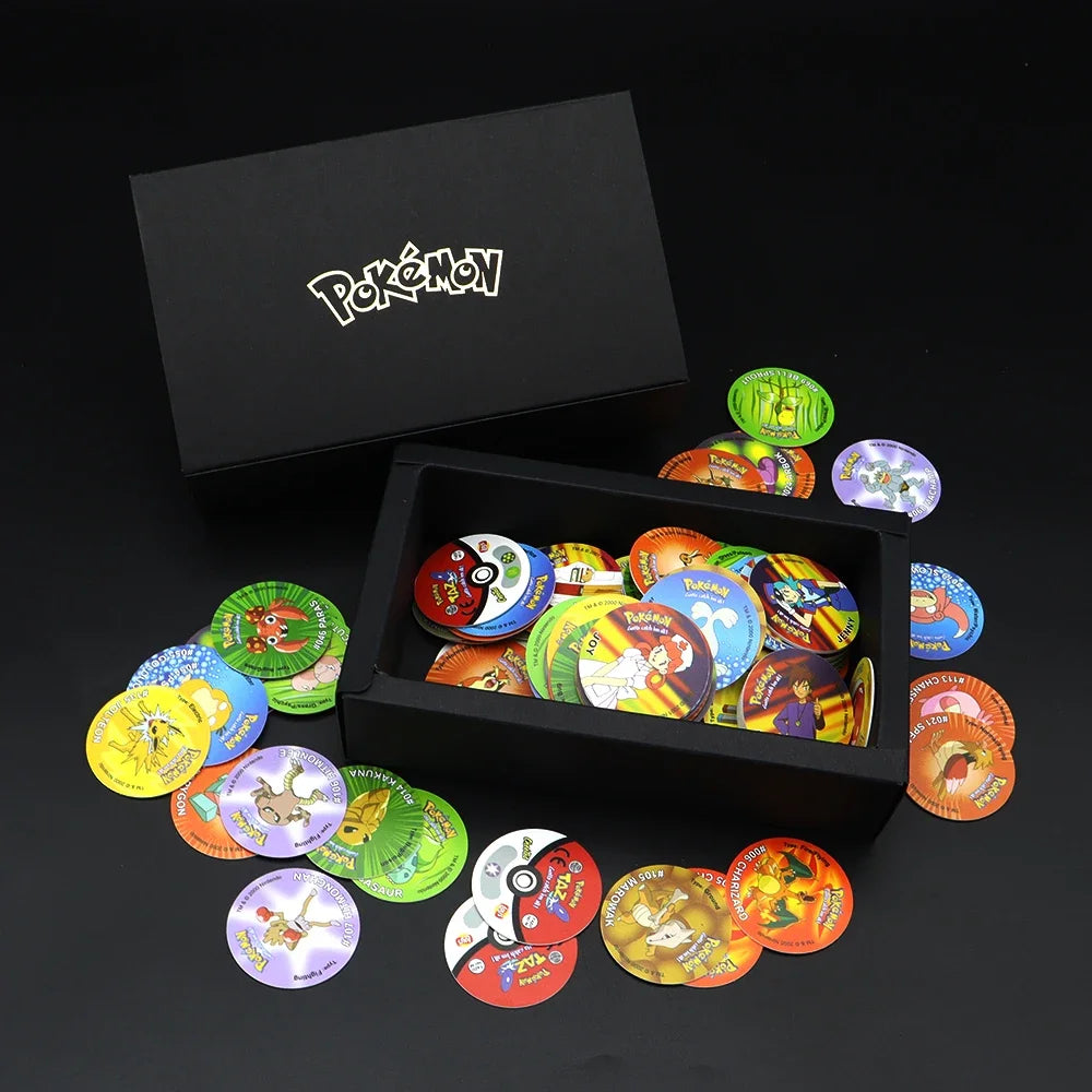 🔥✨ Pokemon Tazos – Coleção Completa 1ª, 2ª e 3ª Geração
