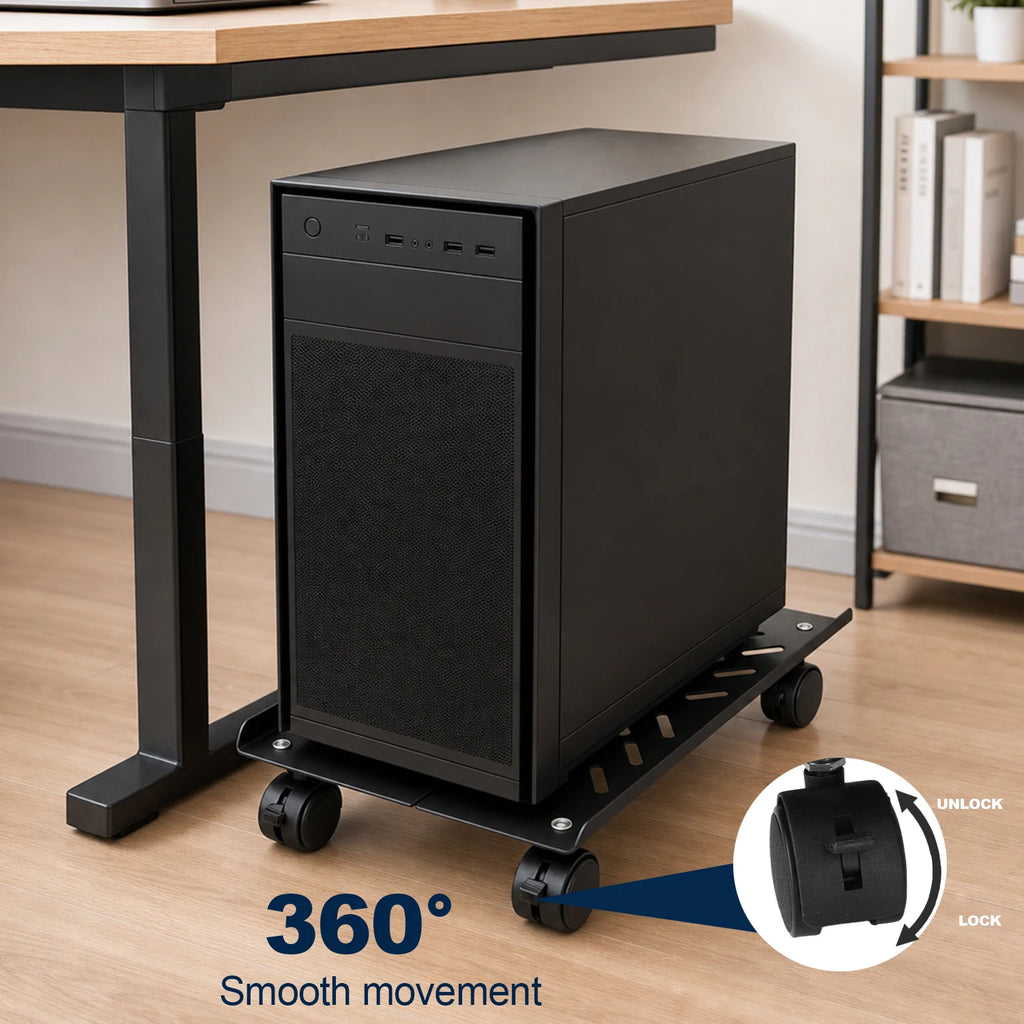 Suporte para Gabinete com Rodinhas