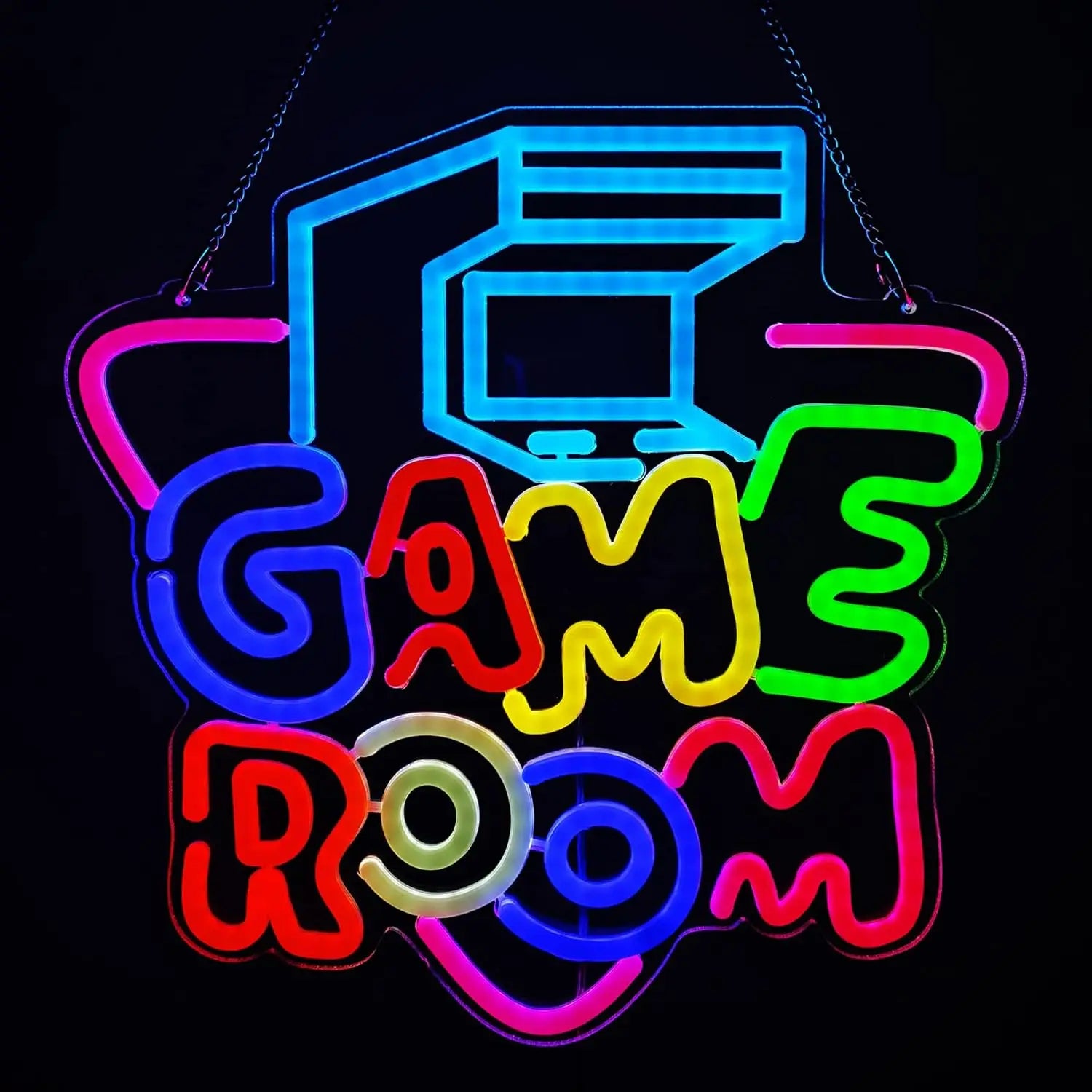 Neon LED “Game Room” – Transforme Seu Setup Gamer em Outro Nível