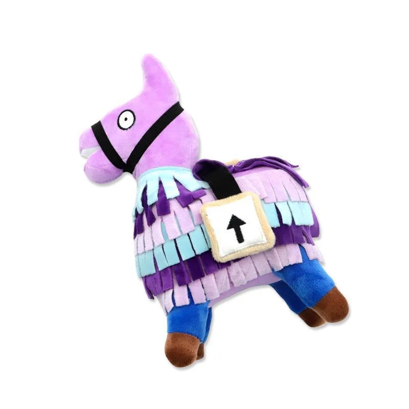 🦄Fortnite Game Stash Llama Pinata – Alpaca Arco-íris 25cm