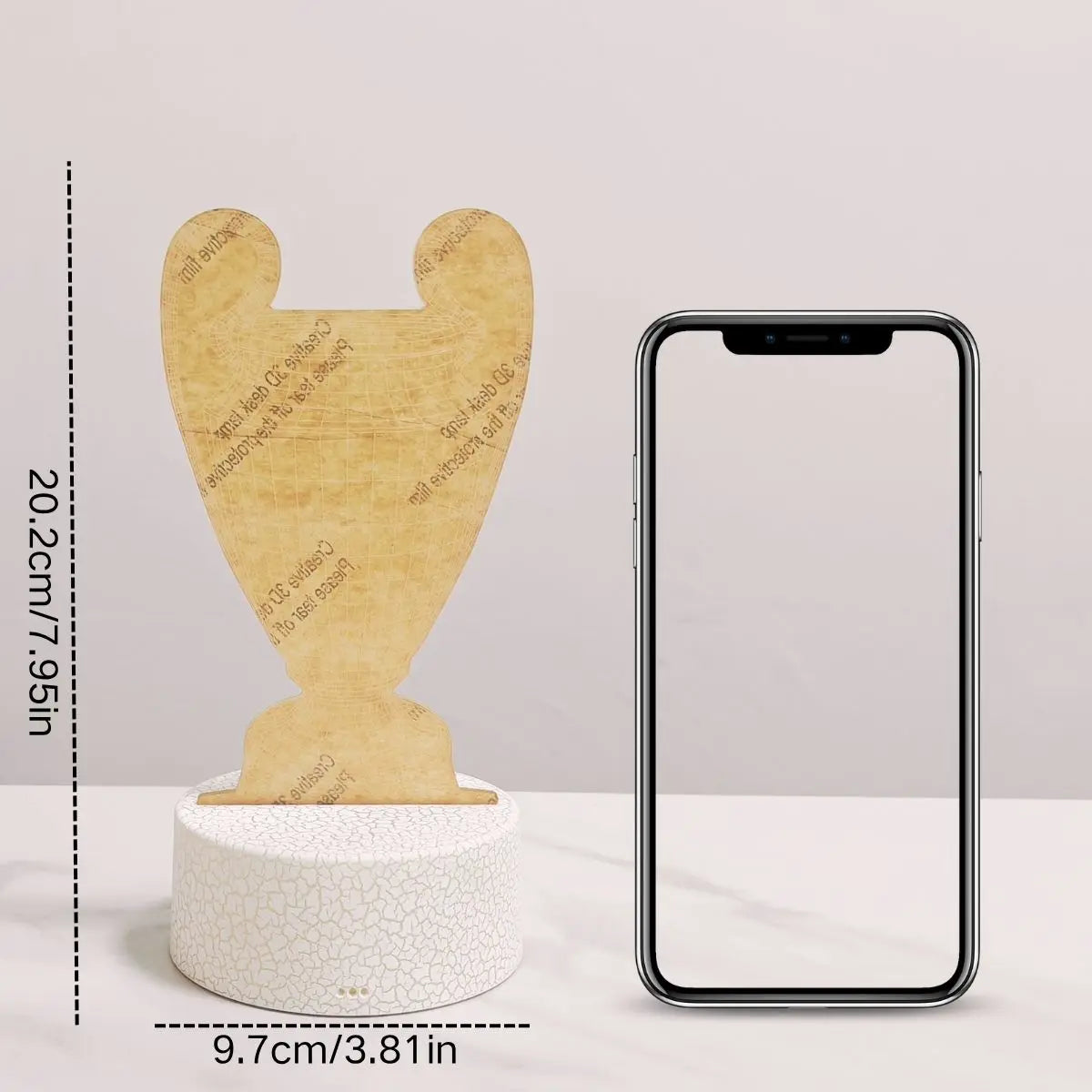 reative Trophy 3D Night Light