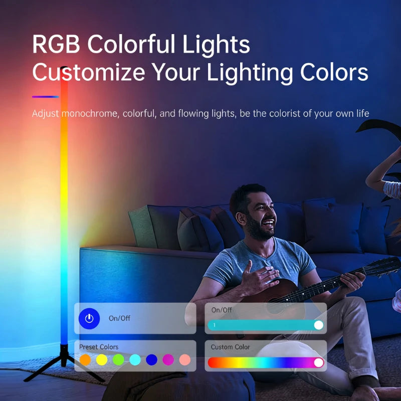 Barra LED RGB 120 cm — Iluminação Gamer de Ambiente