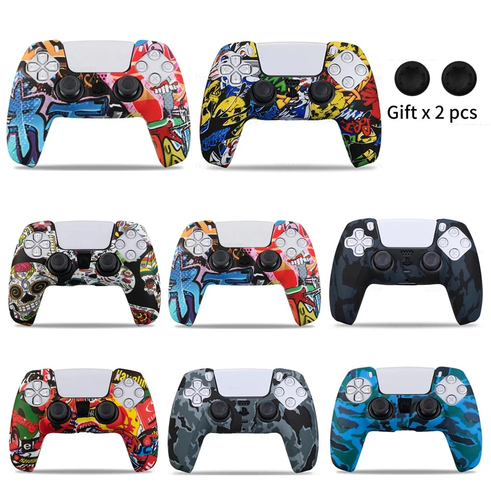 TECTINTER Soft Silicone Cover – Proteção e Conforto de Alto Nível para Seu PS5