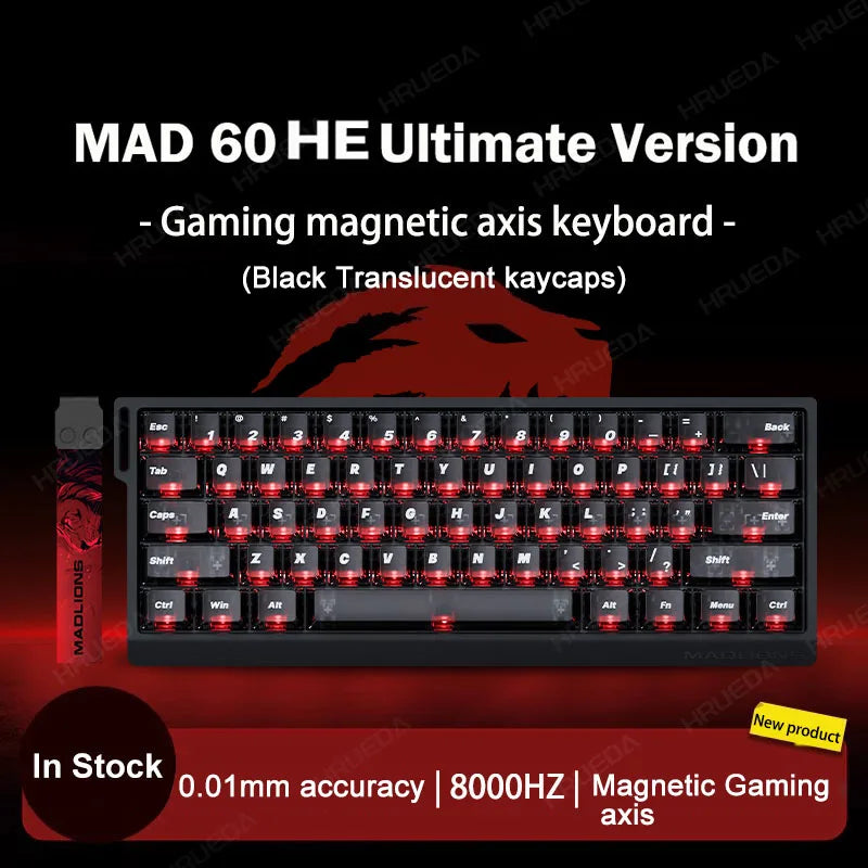MADLIONS Mad 60HE / 68HE – Velocidade Magnética para Quem Joga Sério