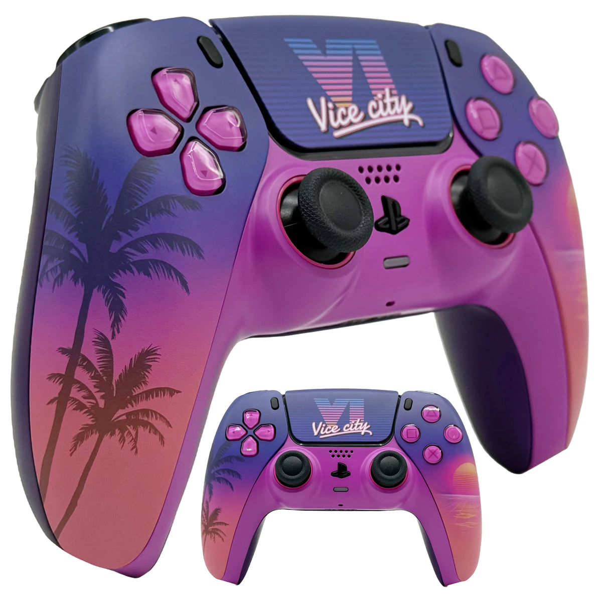 Sunset City Faceplate para PS5