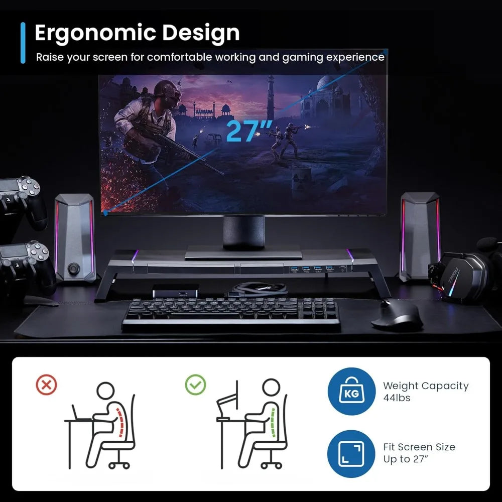 Suporte para Monitor RGB Multifuncional