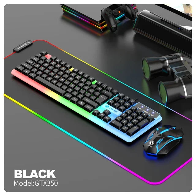 NG GTX350 – Kit Gamer Teclado + Mouse LED