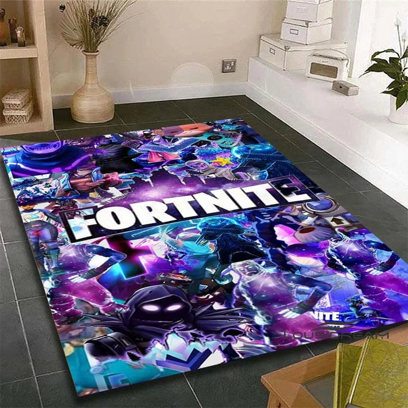 🏠✨ Tapete 3D Fortnite – Conforto, Estilo e Decoração Gamer em um Só Produto!