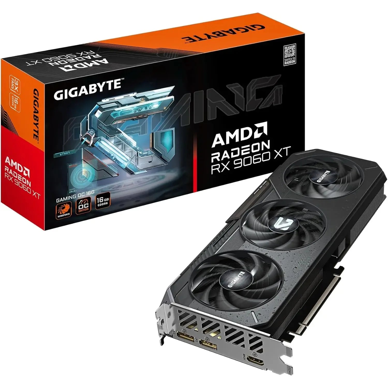 Gigabyte Radeon RX 9060 XT 16GB Gaming OC