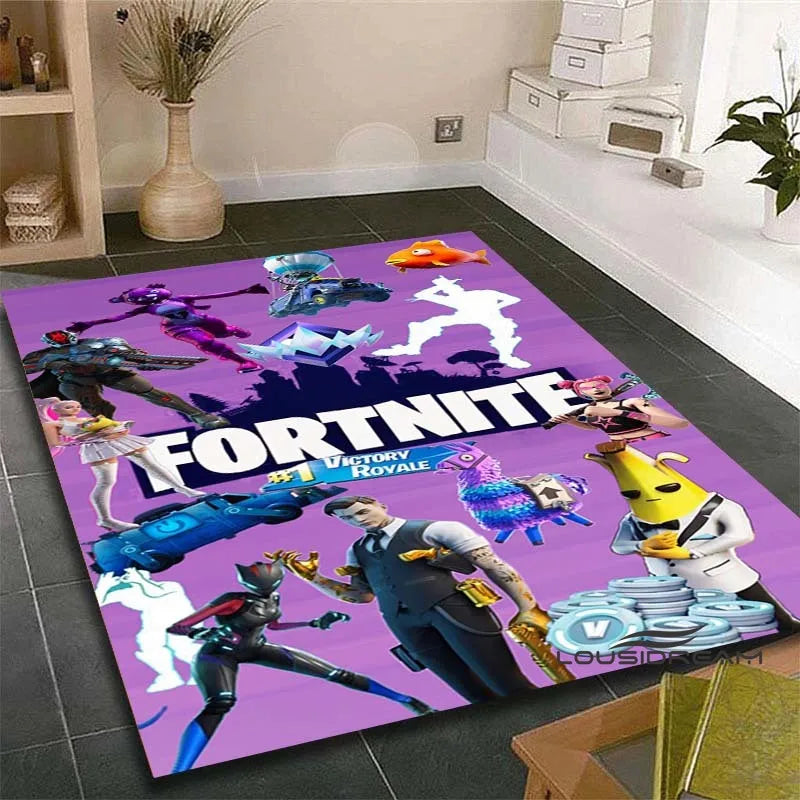 🏠✨ Tapete 3D Fortnite – Conforto, Estilo e Decoração Gamer em um Só Produto!