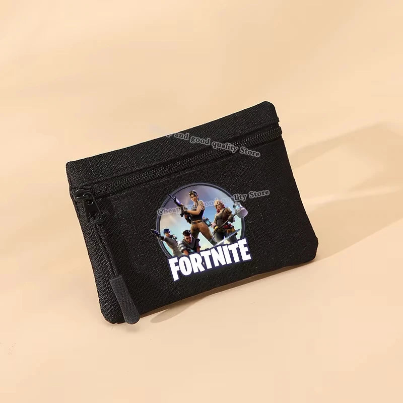 💰 Mini Carteira FORTNITE – Porta-Moedas, Porta-Cartões e Chaveiro 3 em 1! 🎮