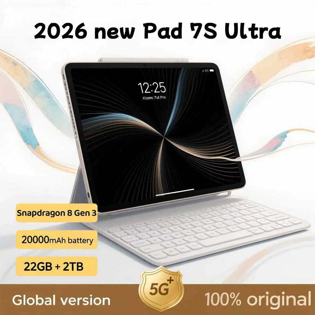 Pad 7 Pro Ultra (Edição Global 2026) – 22GB RAM + até 2TB | 5G | Android 14