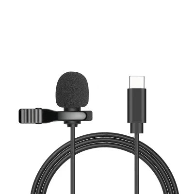 Mini Microfone Lavalier Condensador
