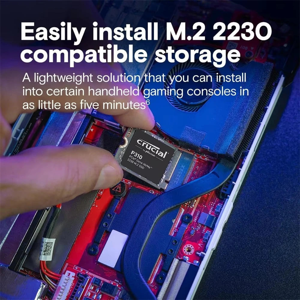 CRUCIAL P310 NVMe Gen4 SSD