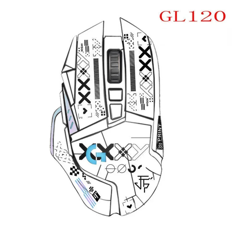 Evangelion Anti-Slip Sticker for Logitech G502 Mouse 
