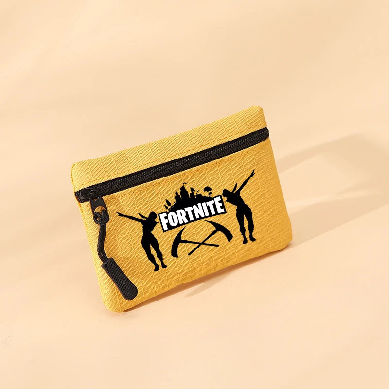 💰 Mini Carteira FORTNITE – Porta-Moedas, Porta-Cartões e Chaveiro 3 em 1! 🎮