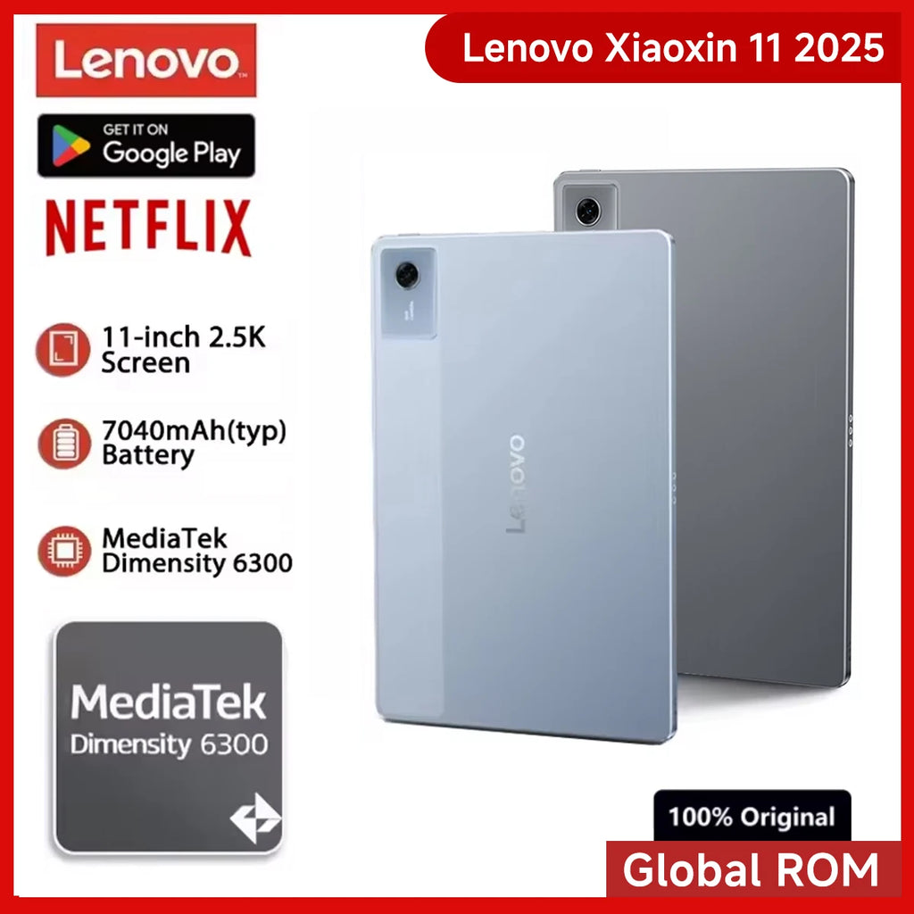 Lenovo Xiaoxin Pad 2025 – Potência, Imagem 2.5K e Som Dolby Atmos