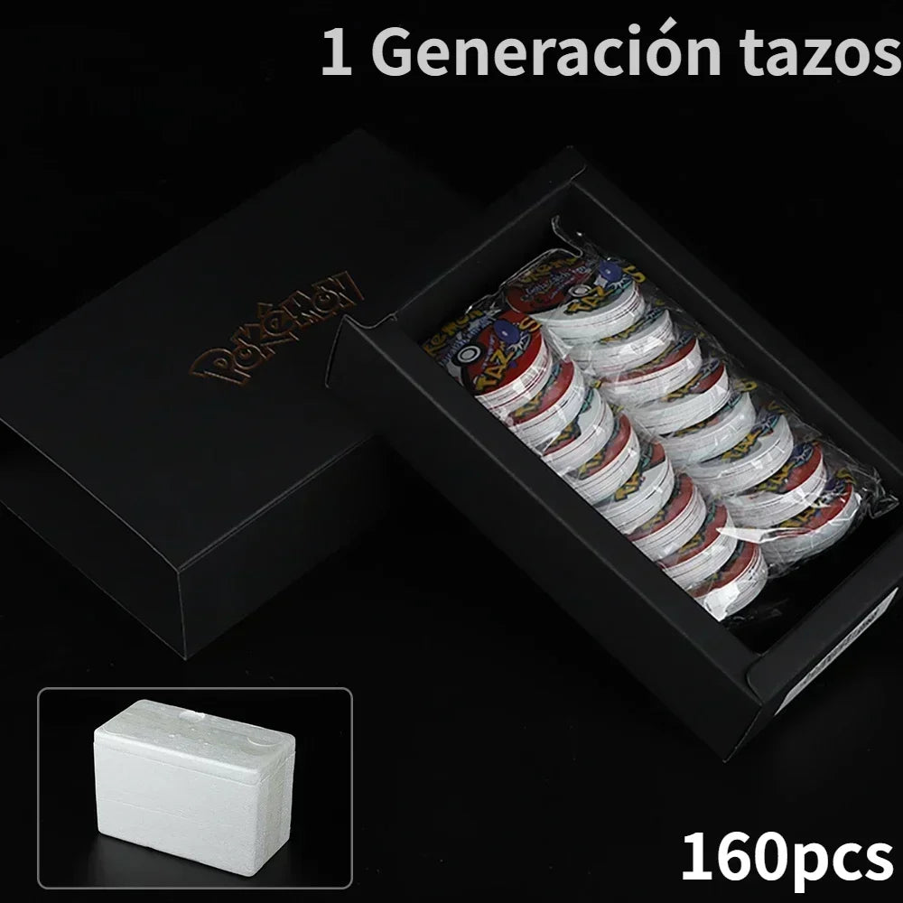 🔥✨ Pokemon Tazos – Coleção Completa 1ª, 2ª e 3ª Geração