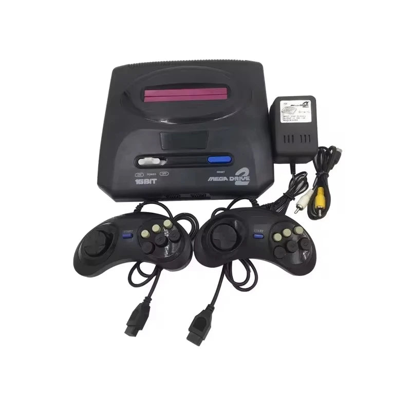 Retro 16Bit Game Console – Estilo Sega Mega Drive 2