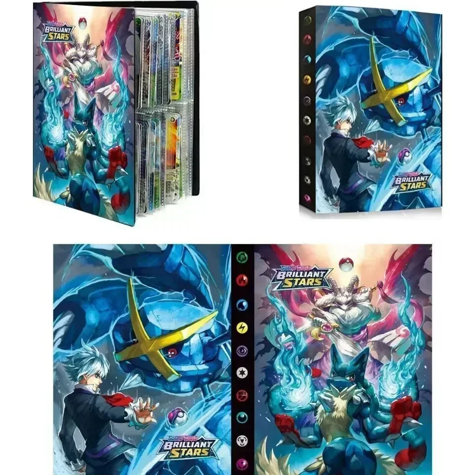 ÁLBUM POKÉMON — GUARDA ATÉ 240 CARTAS!