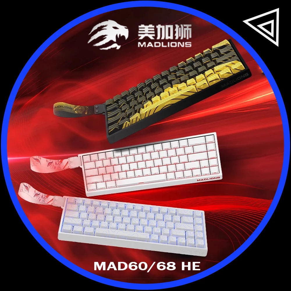 Madlions Mad 60HE / MAD68 HE – Teclado Magnético Feito Para Competir