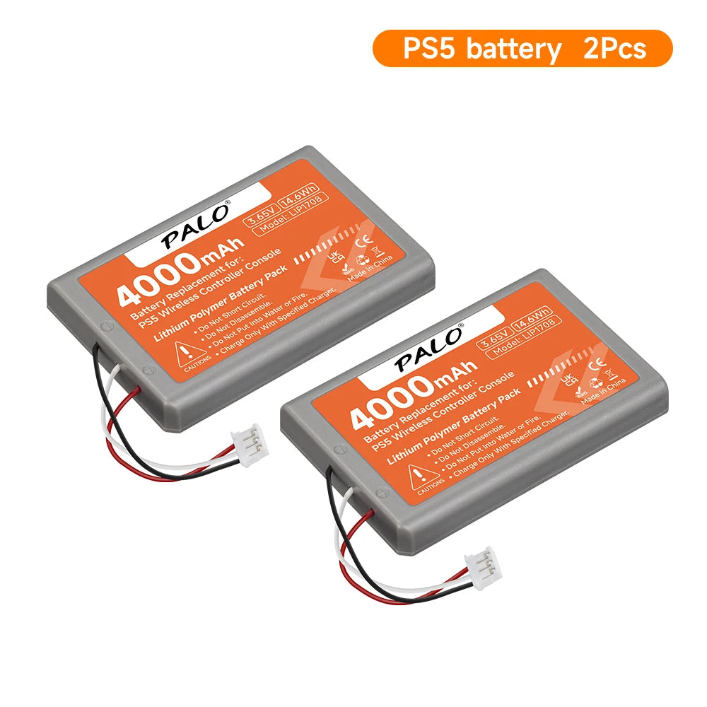 PALO 4000mAh para Controle PS5 DualSense