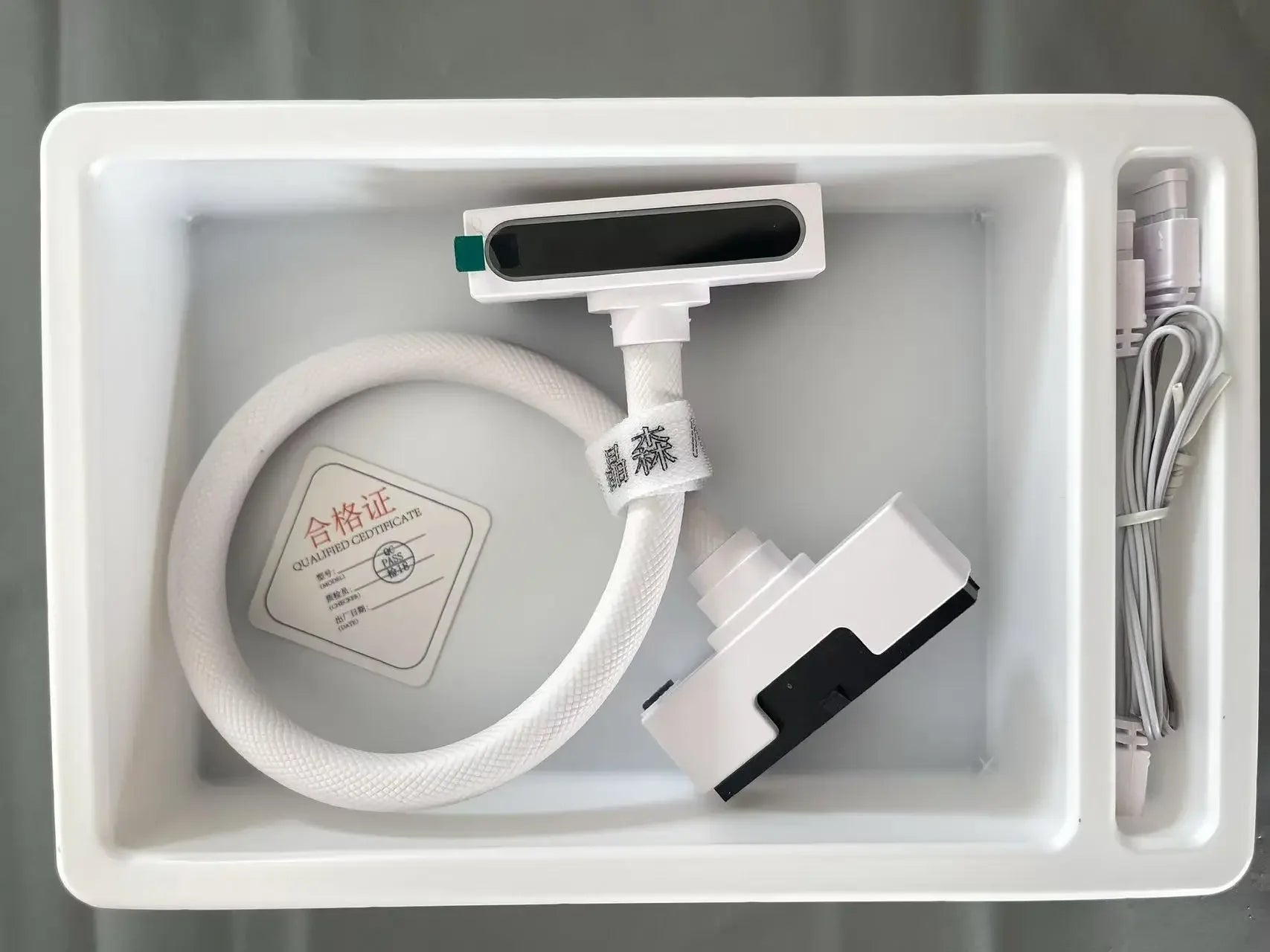 AIJS ATX 24PIN Extension Cable with ARGB – 90° Angled Male-Female Connectors 